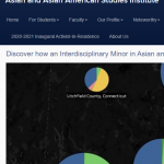 screenshot of AAASI web page