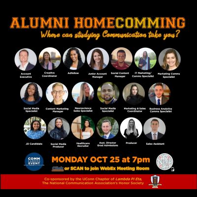 image of poster for Alumni HomeCOMMing event