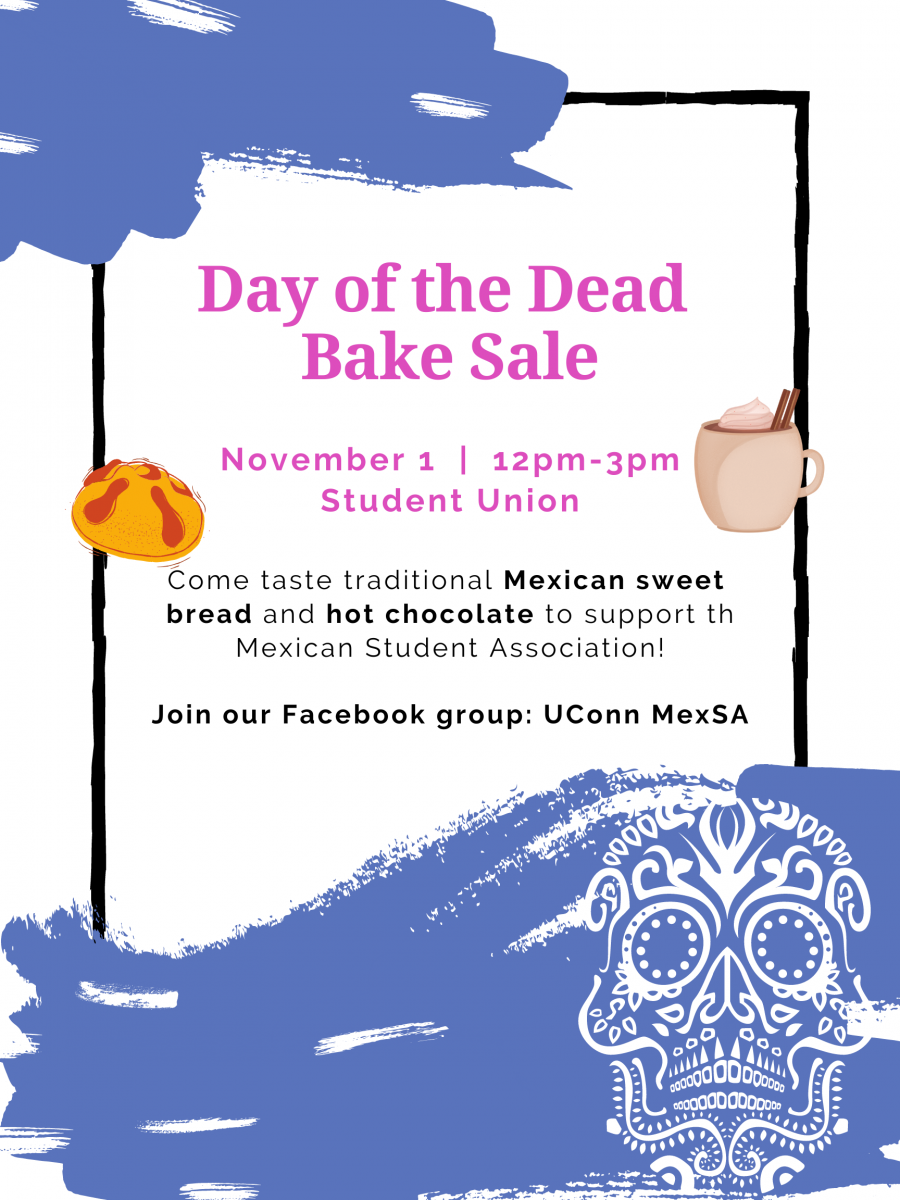 image of poster for Day of the Dead Bake Sale